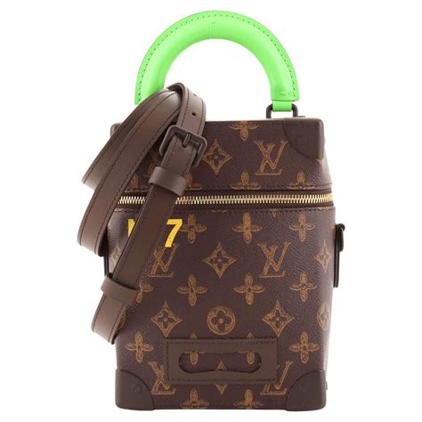 lv n7|LOUIS VUITTON Monogram N°7 Vertical Box Trunk.